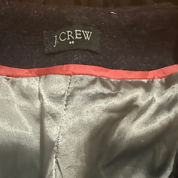 J. Crew Black Blazer with Ruffle Accents - Picture 2 of 4